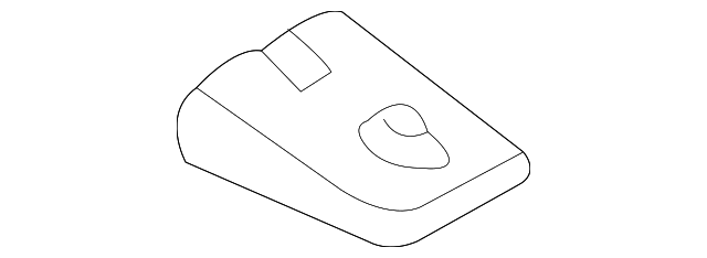 84937-85F00 Деталь UPR CTR PLR TRIM HOOK, RIGHT