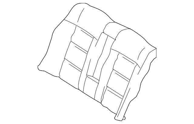 212-920-21-35-8N54 Деталь SEAT BACK COVER
