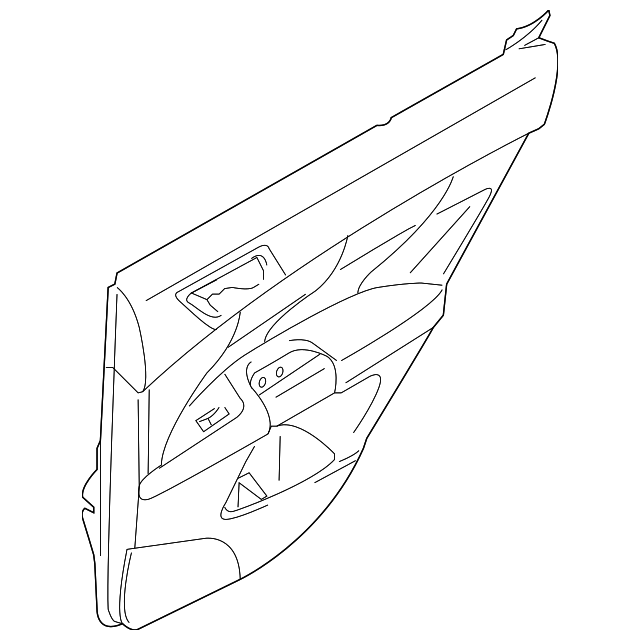 8373057L00GNA Деталь DOOR TRIM PANEL, RIGHT
