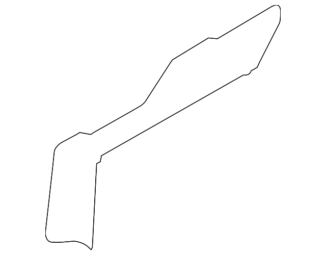 8391357L00 Деталь WATER DEFLECTOR, RIGHT