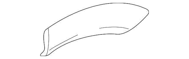 MR508839 Деталь WHEEL OPNG MLDG, LEFT