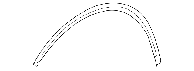 164-884-60-22 Деталь WHEEL FLARE, RIGHT