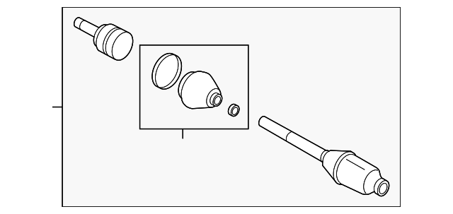 5L8Z-3A428-DB Деталь AXLE ASSY