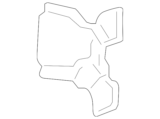 55394220AA Деталь LOWER HINGE, LEFT
