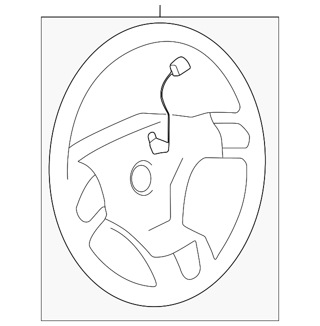 N066-32-980 Деталь STEERING WHEEL