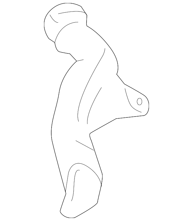 66100CA020 Деталь DEFROSTER DUCT, RIGHT