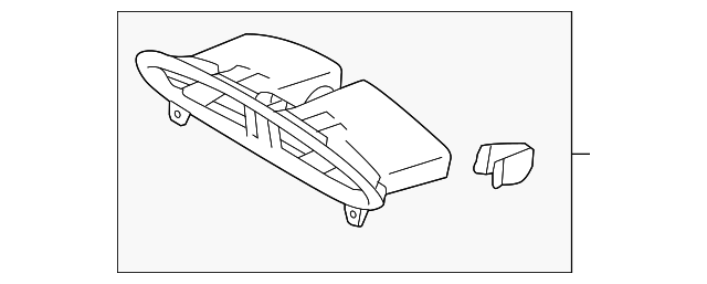 66110CA100 Деталь VENT GRILLE