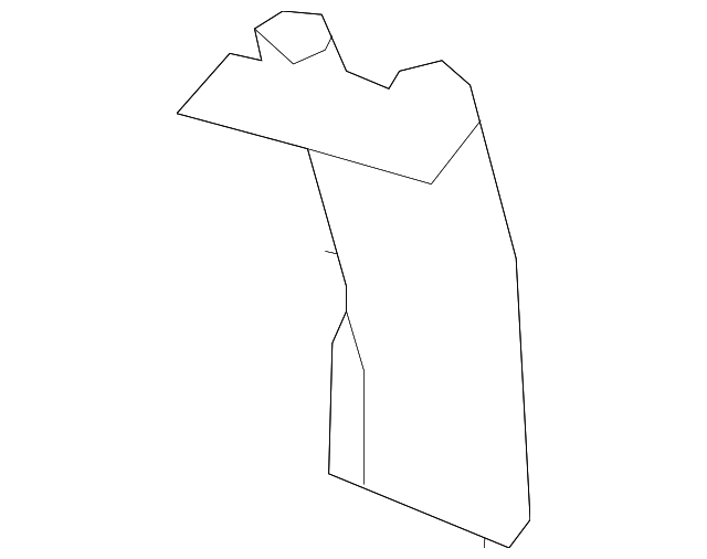 68026098AA Деталь SEAT BELT GUIDE, RIGHT