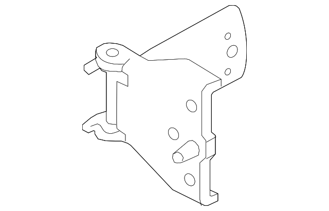 2C3Z-2826800-AA UPPER HINGE, LEFT