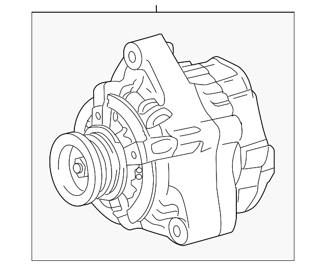 27060-0F080-84 ALTERNATOR