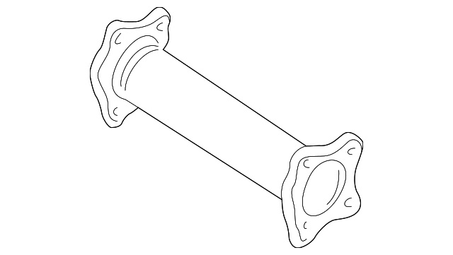 MR357873 Деталь AXLE TUBE