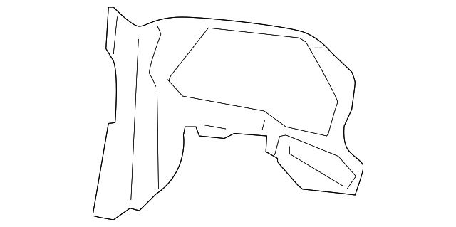 53020AE11B Деталь SIDE PANEL, LEFT