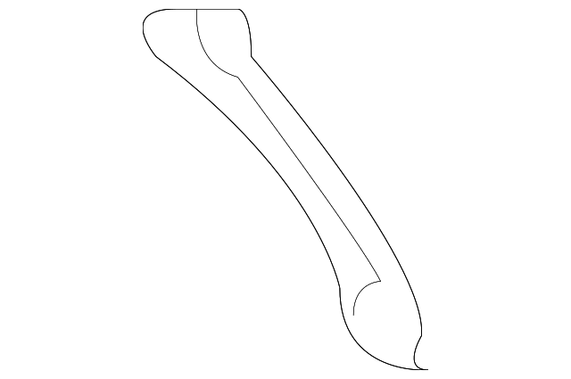 3L8Z7831406BAA Деталь GRIP HANDLE, RIGHT