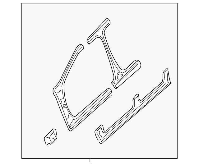 5013007AF Деталь APERTURE PANEL, LEFT