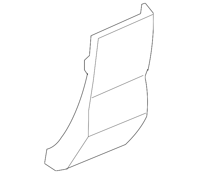 YH68TZZAB Деталь CLADDING, RIGHT