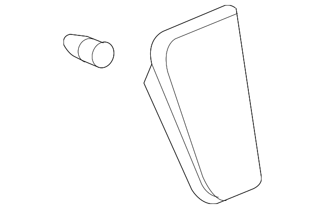10377140 Деталь BACKUP LAMP, RIGHT