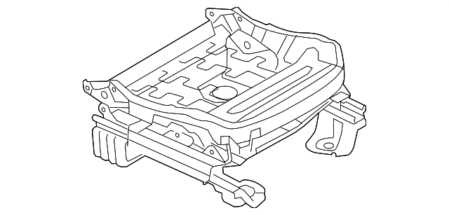 AL3Z-1661710-A Деталь SEAT FRAME, RIGHT