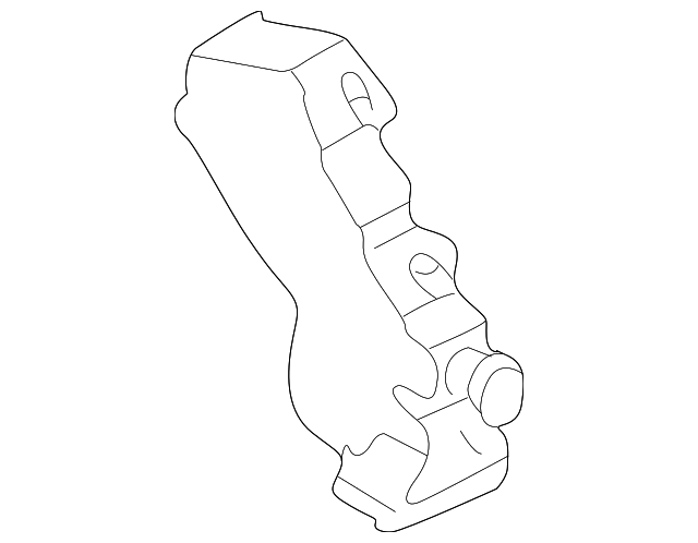 27125-5M000 Деталь LOWER DUCT, LEFT