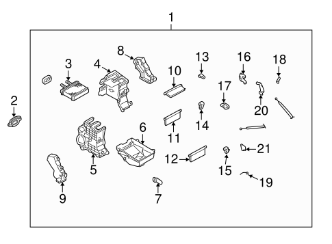 Sentra HEATER COMPONENTS