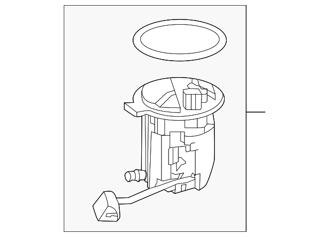 13582768 Деталь FUEL PUMP ASSY