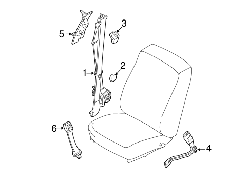 F-150 FRONT SEAT BELTS