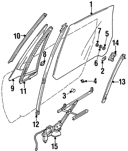 X-90 GLASS - DOOR