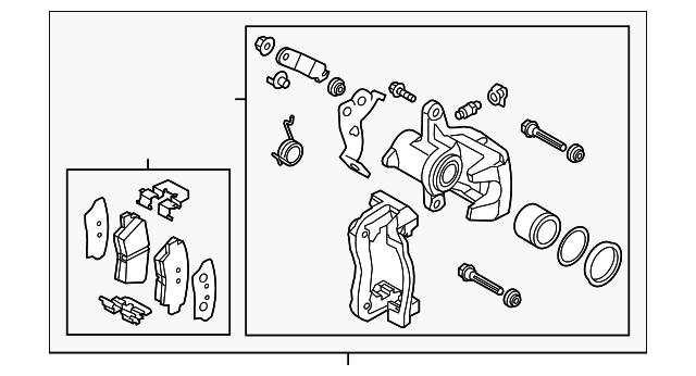 58230-A7300 CALIPER ASSY, RIGHT