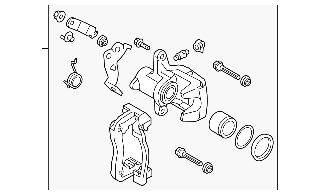 58311-A5B30 CALIPER, RIGHT