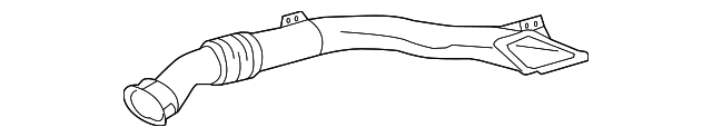 55972-0C020 Деталь DEFROSTER DUCT, RIGHT