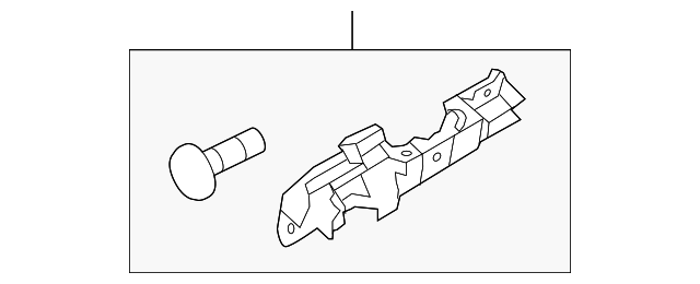 BT4Z-7826684-A HANDLE BASE, RIGHT