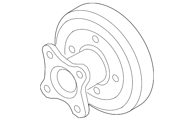 382103KA1A Деталь COMPANION FLANGE