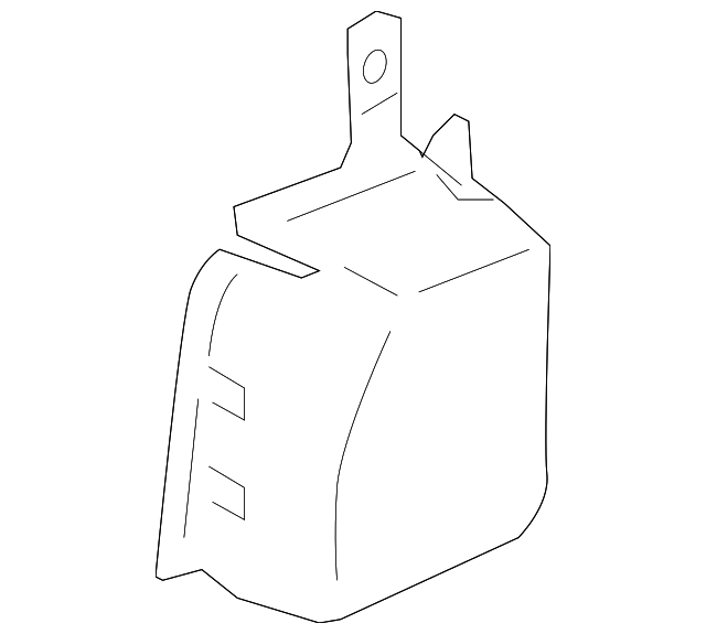 88897-3L000 Деталь SEAT BELT COVER, LEFT