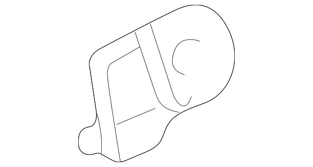 91542-ST8-003 Деталь HOLDER, RR. DOOR MOLDING END