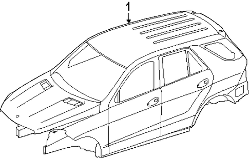 GL550 BODY SHELL