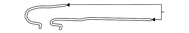 68127969AA Деталь DRAIN TUBE, LEFT