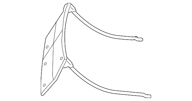 68231403AA Деталь AIR DEFLECTOR