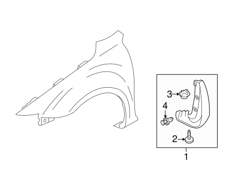5 EXTERIOR TRIM - FENDER
