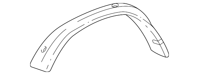 F2UZ16103A Деталь FENDER LINER, LEFT