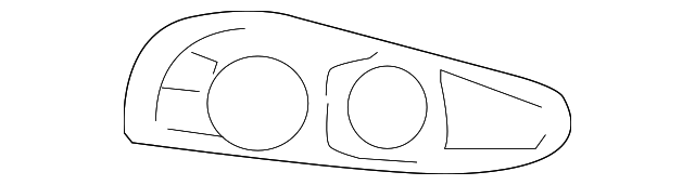 4865484AI Деталь HEADLAMP ASSY, RIGHT
