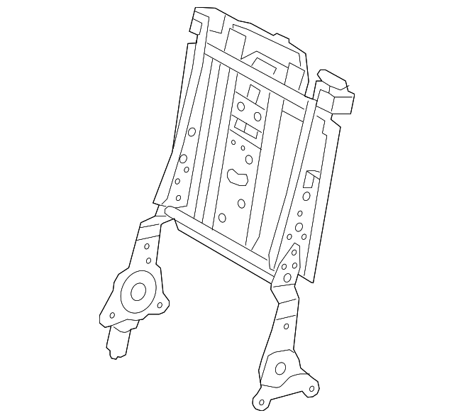 79303-60140 Деталь SEAT BACK FRAME