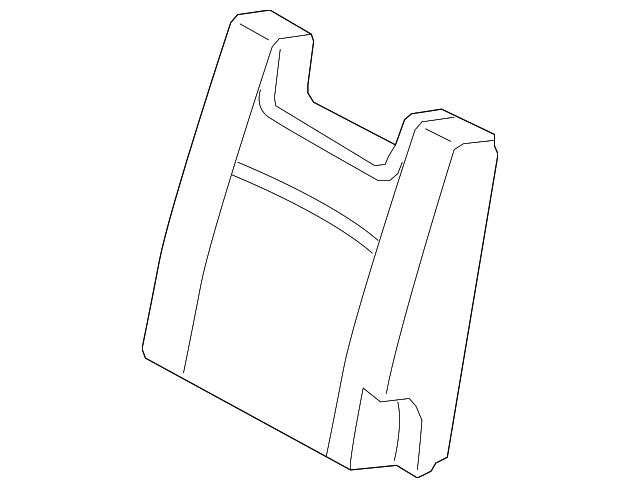 79375-60180 Деталь SEAT BACK PAD