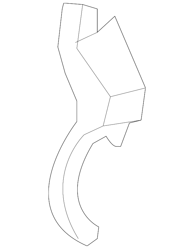 71833-60210-A1 Деталь RECLINE COVER, LEFT