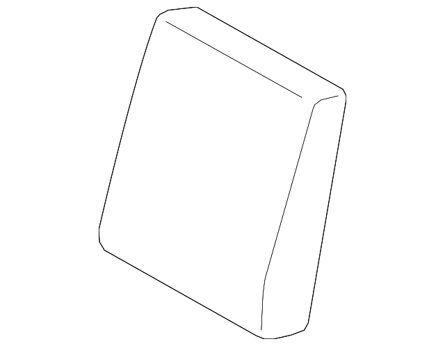79033-60A10-A1 Деталь SEAT BACK COVER