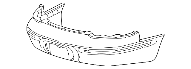 4574903AC BUMPER COVER