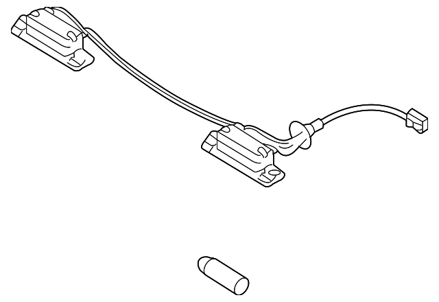 92501-2S010 Деталь LICENSE LMP ASSY