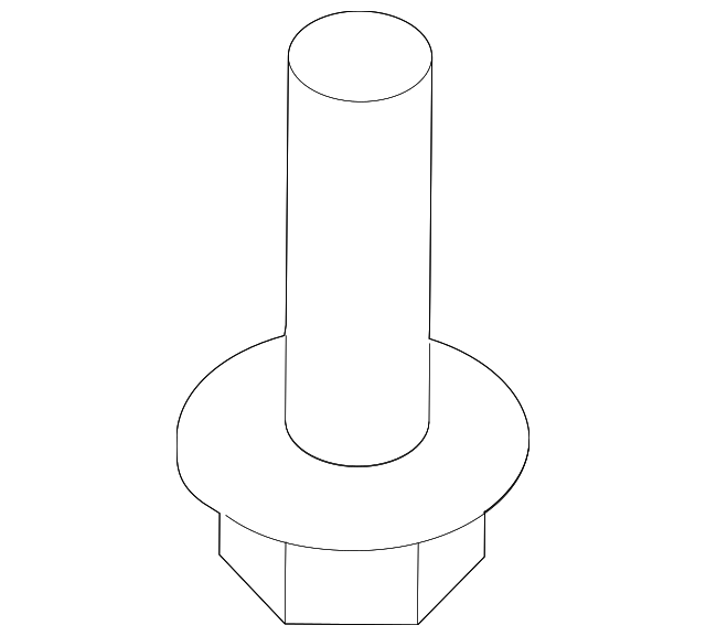 6105098AA Деталь LOWER SHIELD SCREW