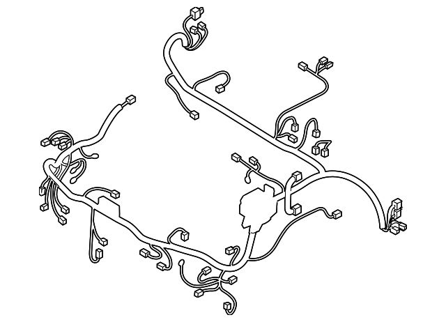 TF56-67-010 Деталь ENGINE HARNESS
