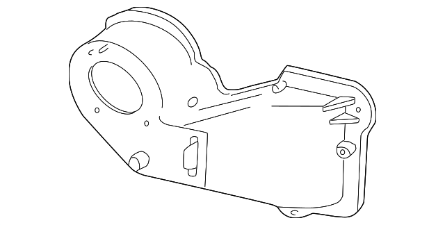 ZZM0-61-B01A BLOWER CASE