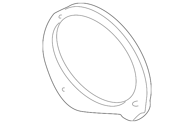 ZZM0-61-B13 BLOWER MOTOR MOUNT GASKET