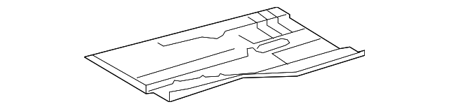 58111-30450 Деталь FRONT FLOOR PAN, RIGHT